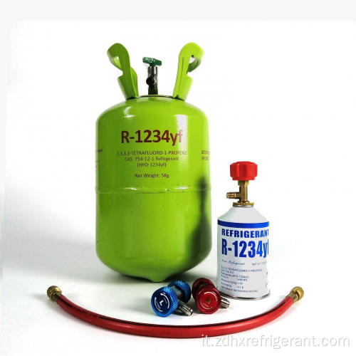 Shrade R1234YF 5 kg di refrigerante cilindro